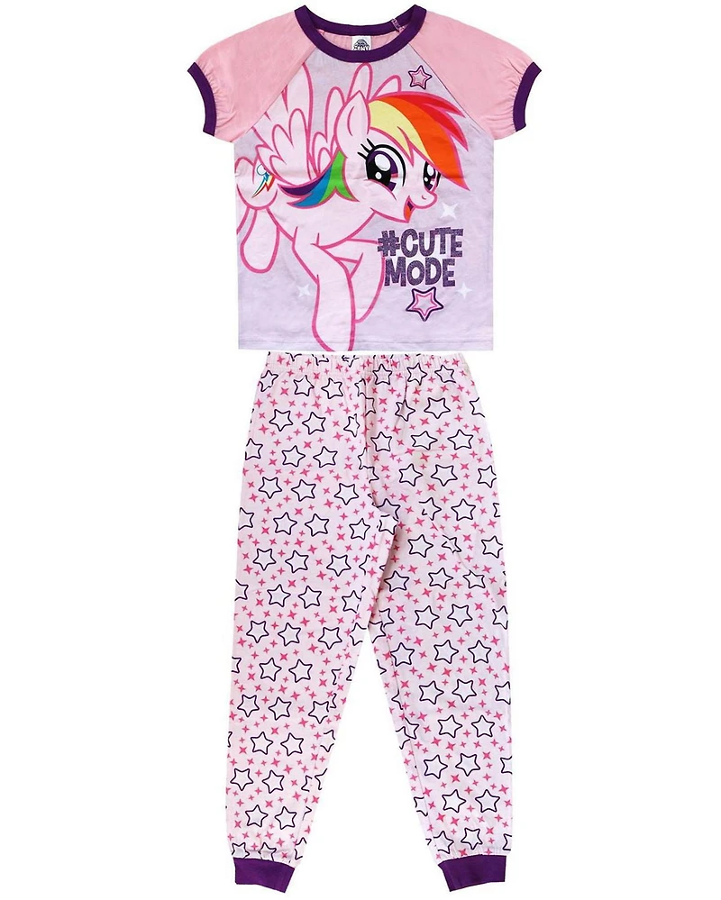 My Little Pony two piece pyjama set for girls