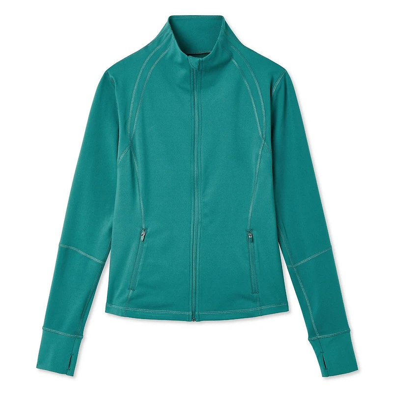 Athletic Works Women's Performance Zip-Up Jacket