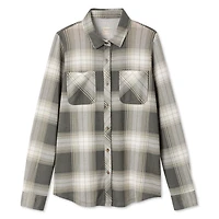 Chemise à carreaux en tricot hacci Iyla pour femmes