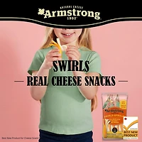 Armstrong Swirls Real Cheese Snacks, 283 g (12 Sticks)
