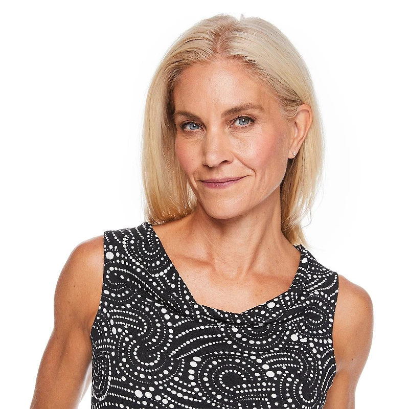 Haut à col bénitier Iyla pour femmes Tailles P-TTG