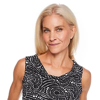 Haut à col bénitier Iyla pour femmes Tailles P-TTG