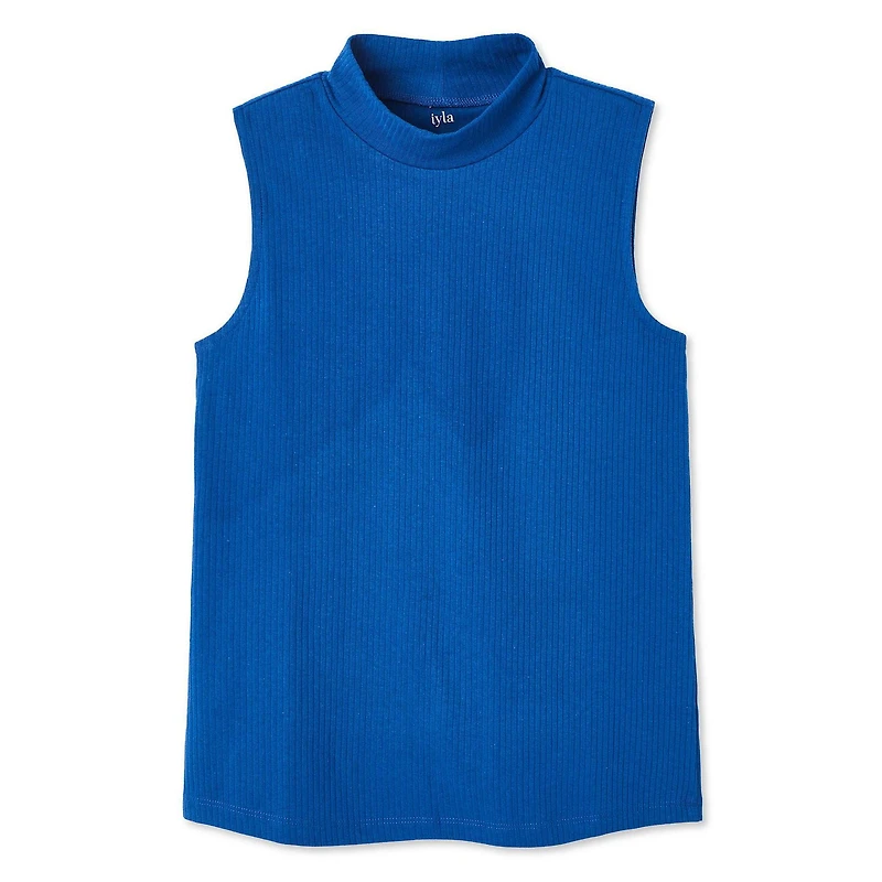 Iyla Women's Mock Neckline Rib Top