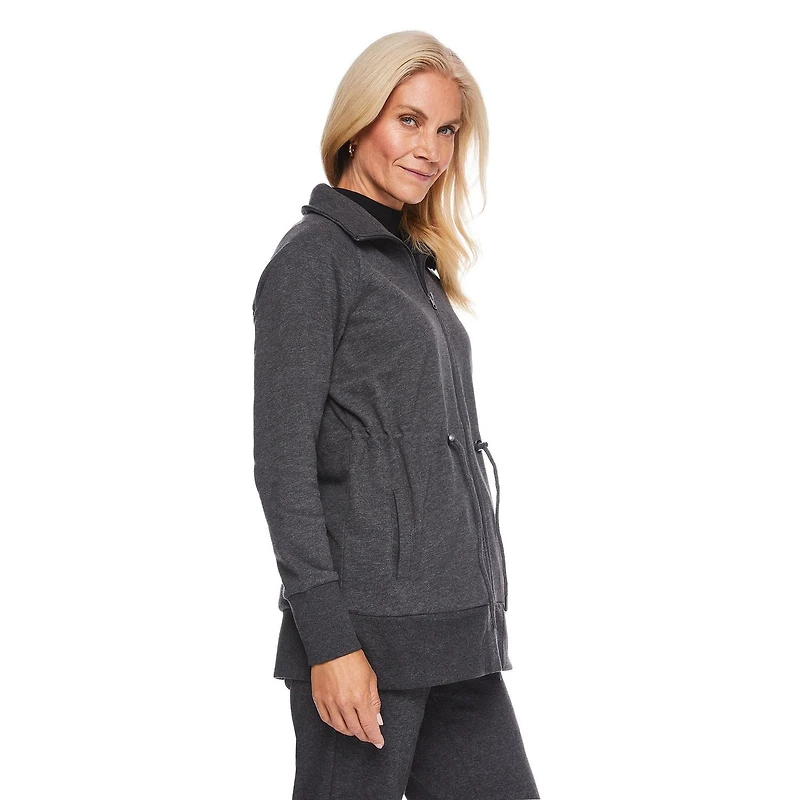 Iyla Women's Longline Athleisure Jacket, Sizes S-XXL