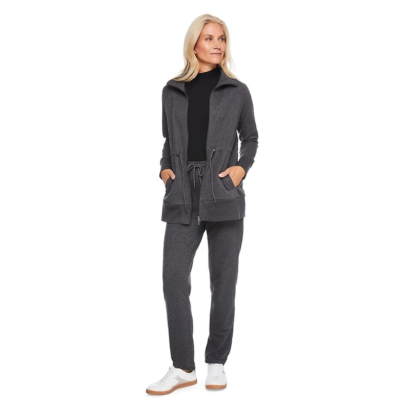 Iyla Women's Longline Athleisure Jacket, Sizes S-XXL