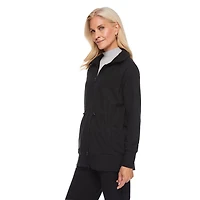 Manteau athléchic à coupe allongée Iyla pour femmes Tailles P-TTG