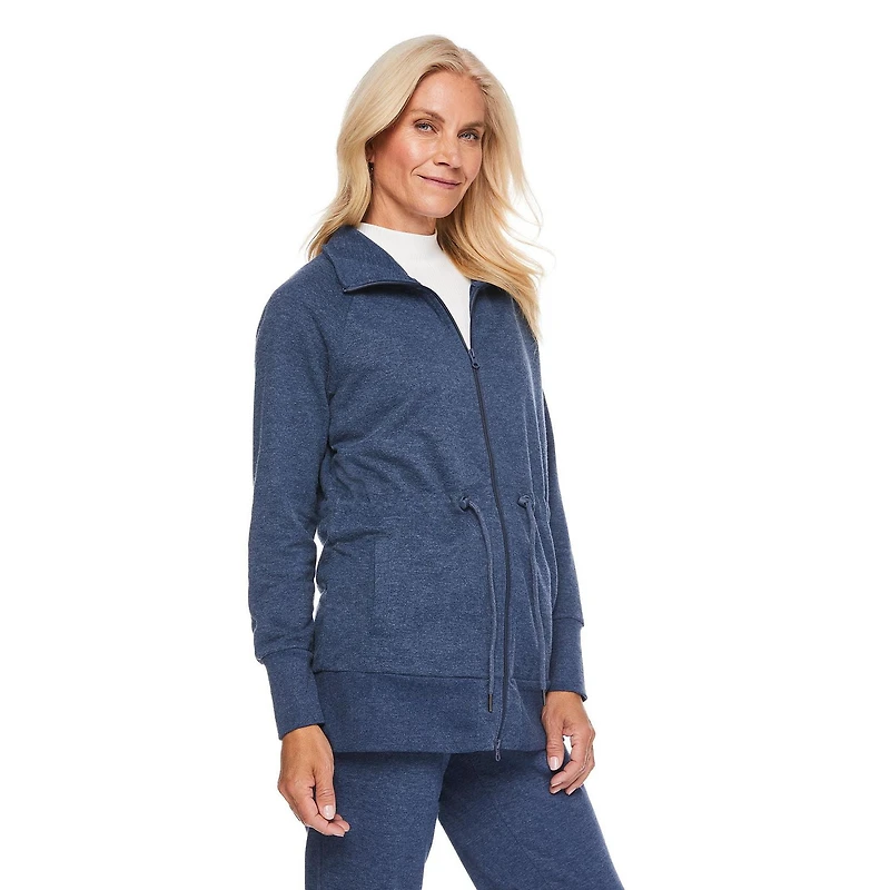 Iyla Women's Longline Athleisure Jacket, Sizes S-XXL