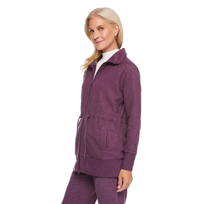 Manteau athléchic à coupe allongée Iyla pour femmes Tailles P-TTG