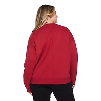 George Women's Plus Crew Neckline Popover, Sizes 1X-4X