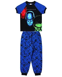 Avengers two piece pyjama set for boys