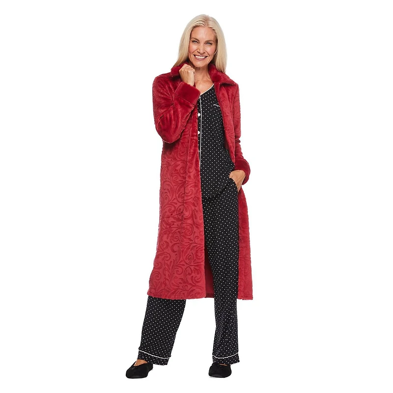 Iyla Women's Zip Front Robe