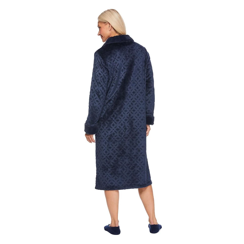 Robe de chambre zippée sur le devant Iyla pour femmes