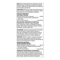 Spring Valley Calcium 500 mg 200 UI
