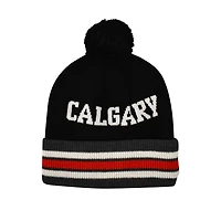 Men's NHL Calgary Flames Block Stroke Toque