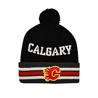 Men's NHL Calgary Flames Block Stroke Toque
