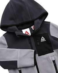 Veste légère en molleton Reebok avec poche poitrine zippée Veste légère en polar Reebok