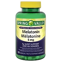 Spring Valley Melatonin 5mg, 120 Sublingual Tablets