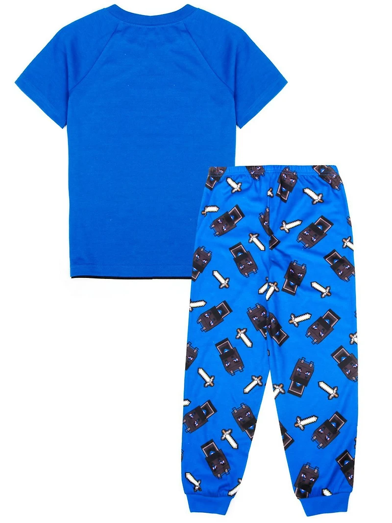 Ensemble pyjama deux pièces pour garçon de Minecraft