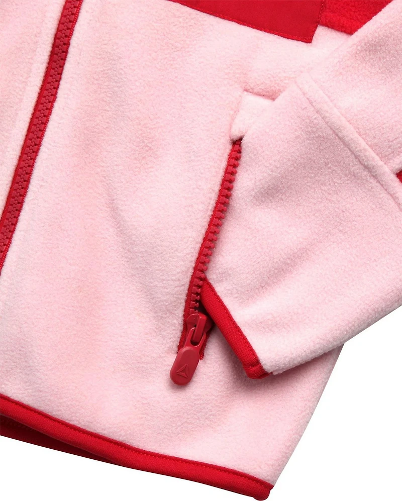 Veste légère en molleton Reebok avec poche poitrine zippée polar