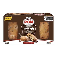 Muffin aux pépites de chocolat POMᴹᴰ Emb. de 6