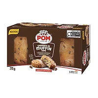 Muffin aux pépites de chocolat POMᴹᴰ Emb. de 6