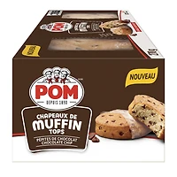 Muffin aux pépites de chocolat POMᴹᴰ Emb. de 6