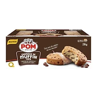 Muffin aux pépites de chocolat POMᴹᴰ Emb. de 6