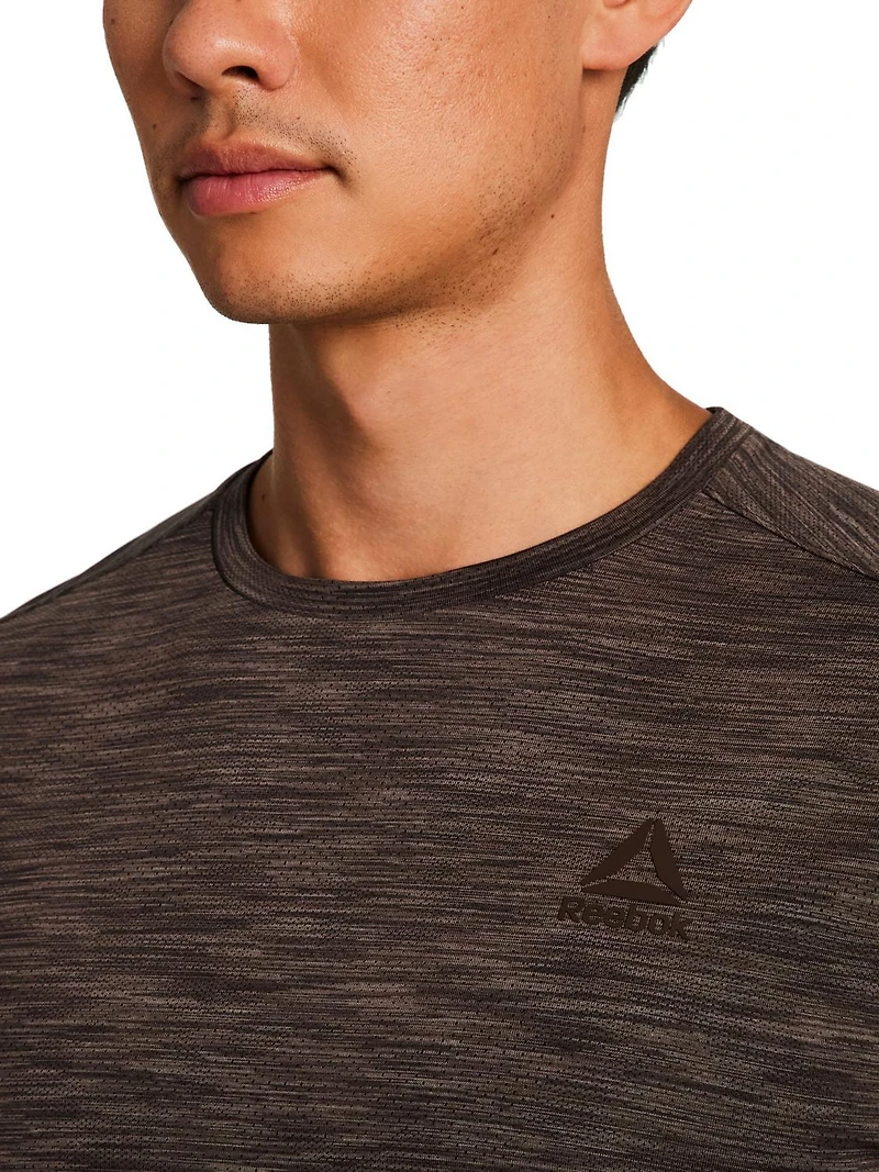 Reebok Men's Stride Performance Long Sleeve Shirt