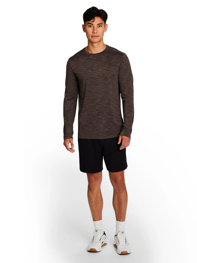 Reebok Men's Stride Performance Long Sleeve Shirt