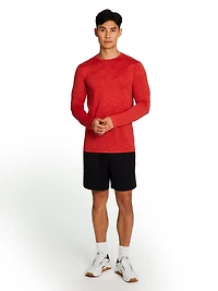 Reebok Men's Stride Performance Long Sleeve Shirt