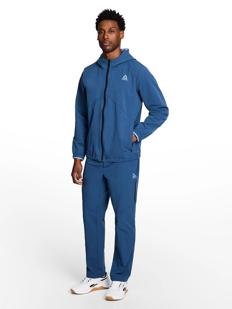 Men's Reebok Ascent Full-Zip Woven Jack, Sizes S-XL
