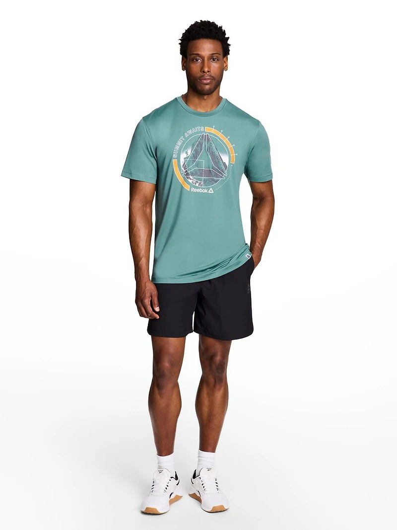 Reebok t-shirt graphique  summit pour homme
