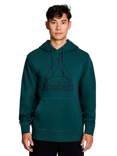 Men's Reebok Delta Fleece Hoodie, Sizes S-XL