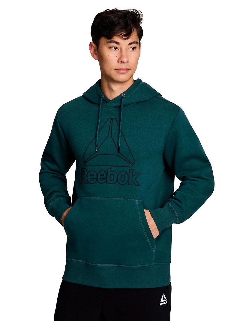 Men's Reebok Delta Fleece Hoodie, Sizes S-XL