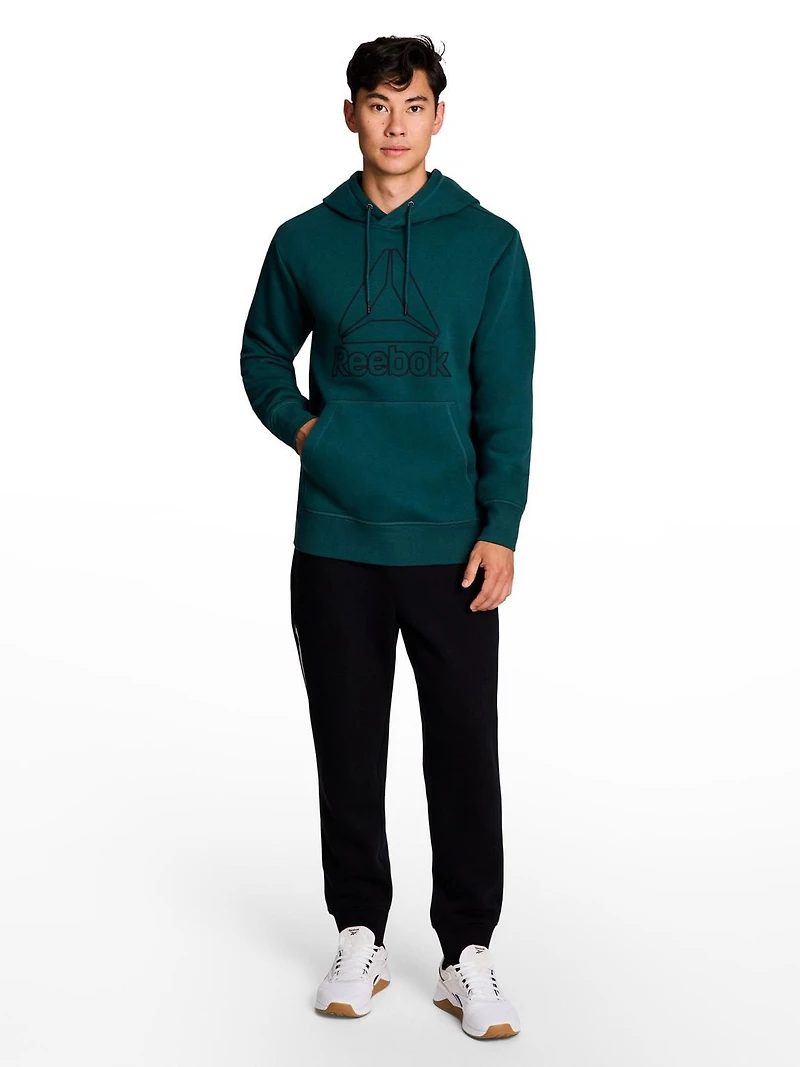 Men's Reebok Delta Fleece Hoodie, Sizes S-XL