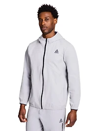 Men's Reebok Ascent Full-Zip Woven Jack