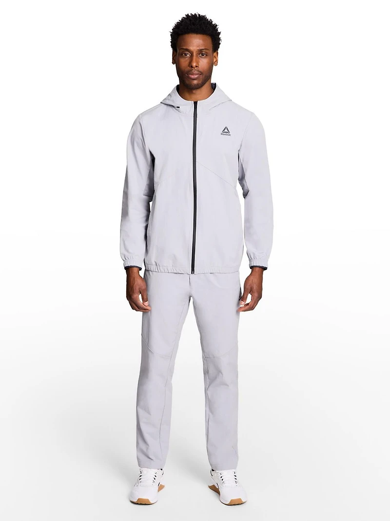 Men's Reebok Ascent Full-Zip Woven Jack