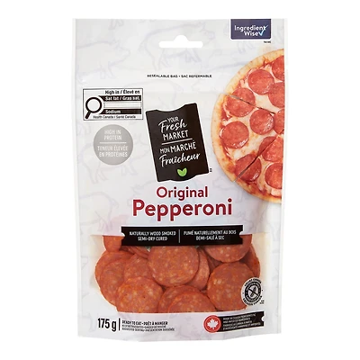 Your Fresh Market Original Pepperoni, 175 g