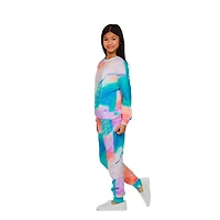 Justice Girls Smiley Long Sleeve Crew