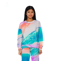 Justice Girls Smiley Long Sleeve Crew