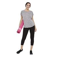 T-shirt à manches roulées Athletic Works pour femmes