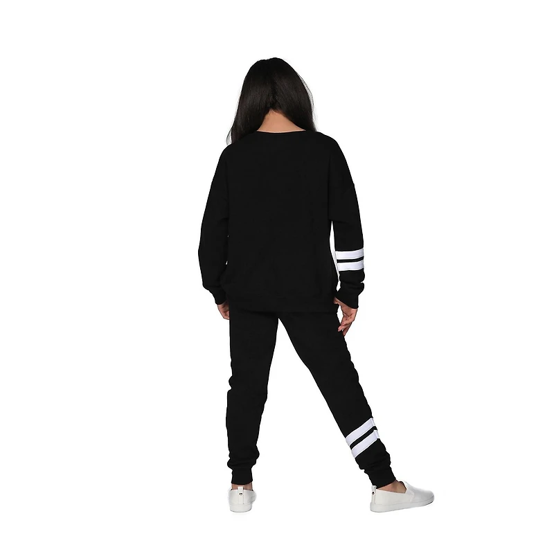 Justice Girls Love Long Sleeve Crew