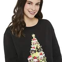 George Women's Fleece Christmas Sweatshirt
