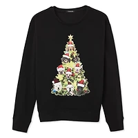 George Women's Fleece Christmas Sweatshirt