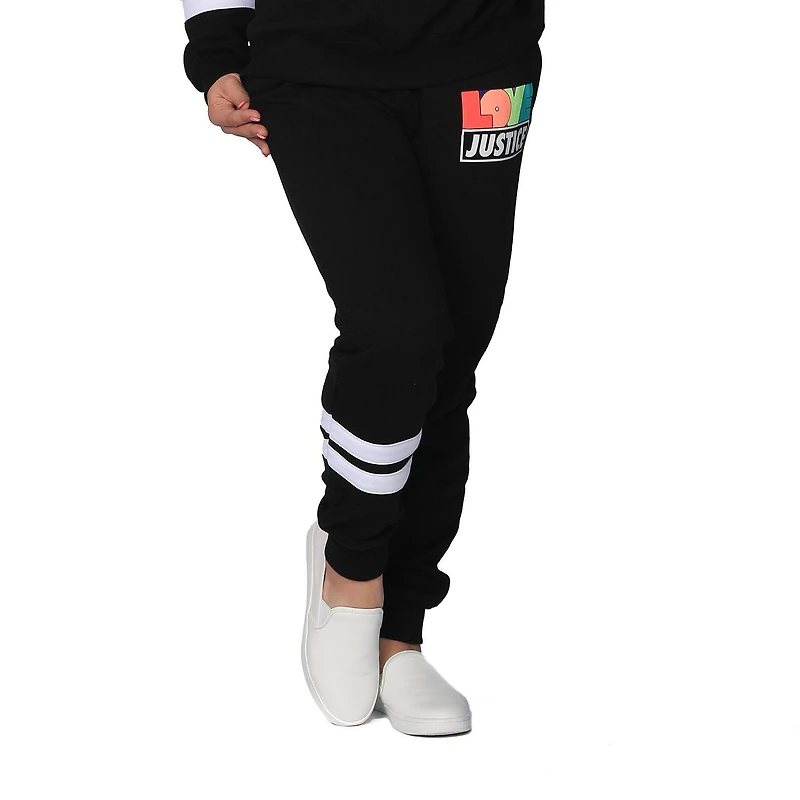 Justice Girls Flower Block Joggers