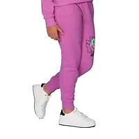 Pantalon de jogging Smiley teint par nœuds Justice Girls