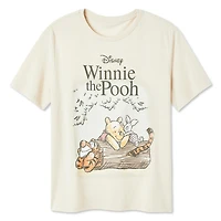 Disney Women's Winnie the Pooh Short Sleeve Tee, Sizes XS-XL