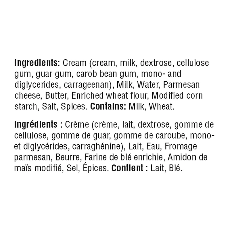 Sauce Alfredo pour pâtes Mon marché fraîcheur 300 mL