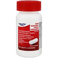 Equate Acetaminophen Extra Strength Tablets, 500 mg, 100 Tablets