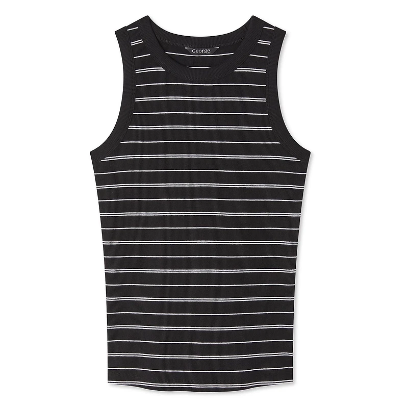 Débardeur côtelé imprimé George pour femmes
